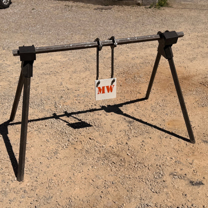 portique de tir pour gong gros calibre 
