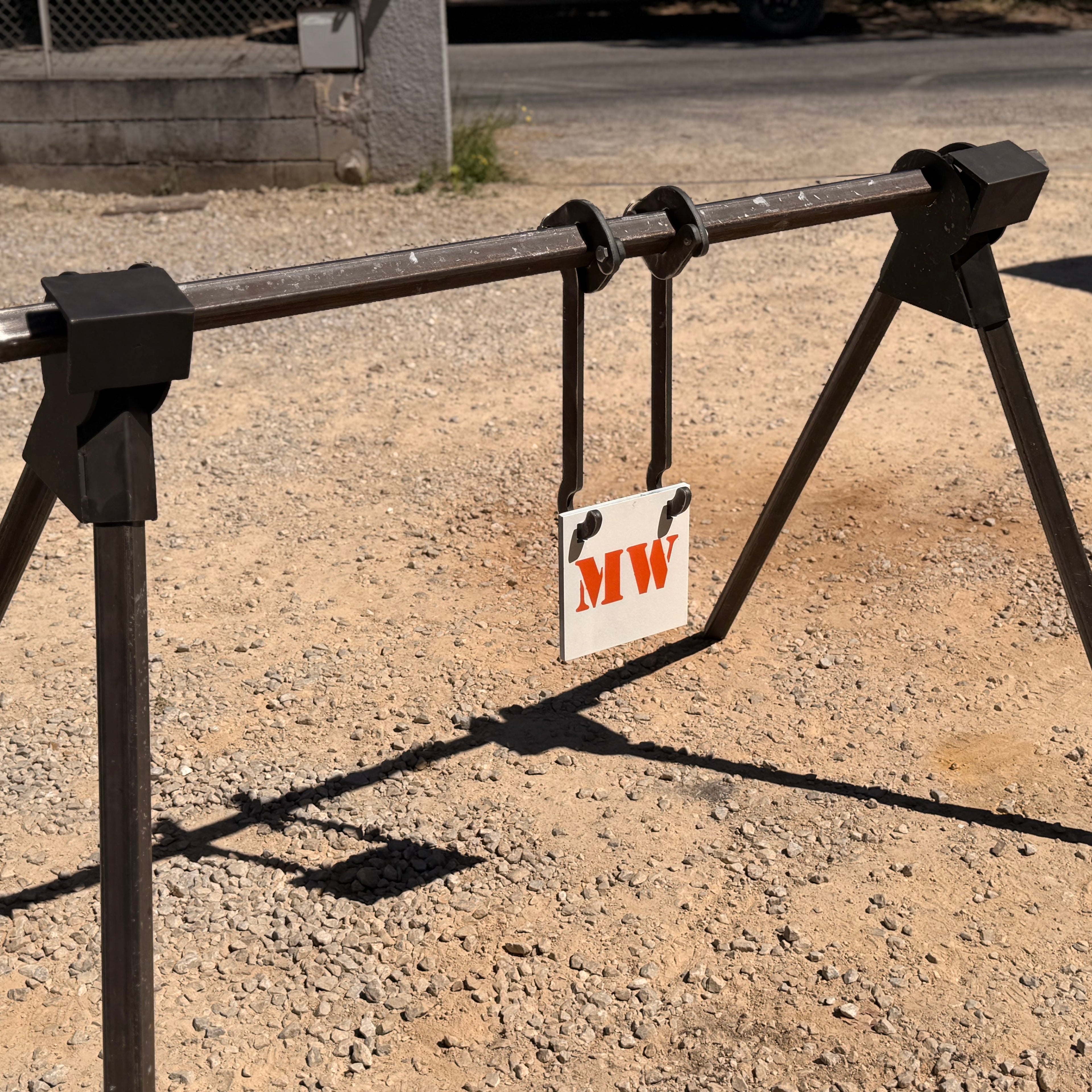 Portique de tir tout acier
